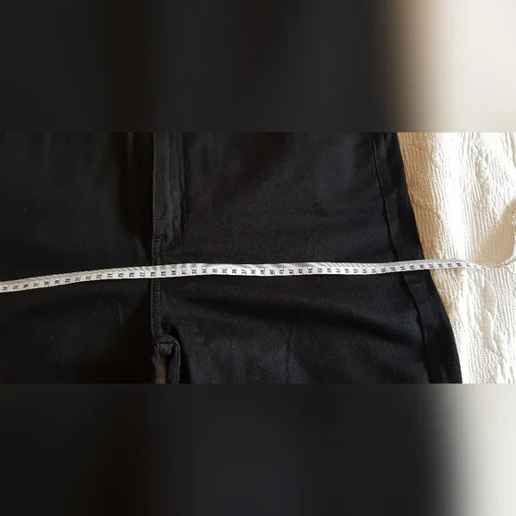 NWOT Bohemian Traders black jeans size 38/20 - Picture 8 of 9